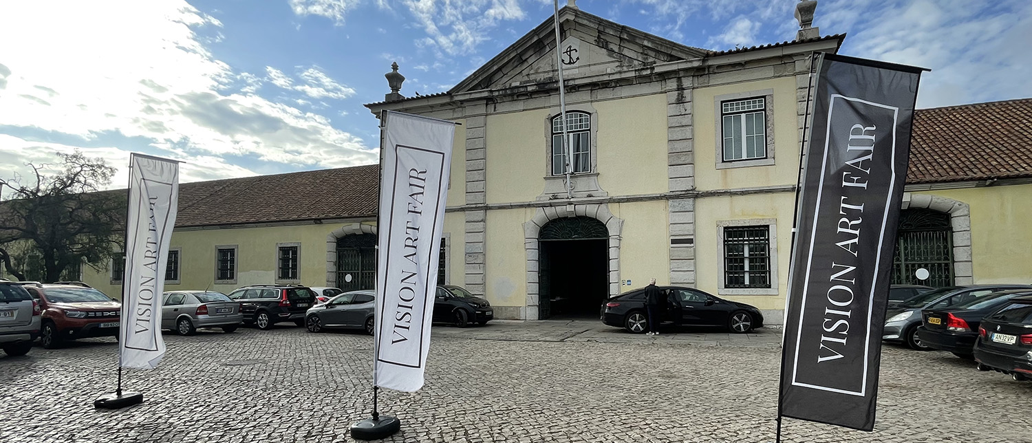 Saye Art Gallery at the First Edition of Vision Art Fair in Lisbon, Portugal